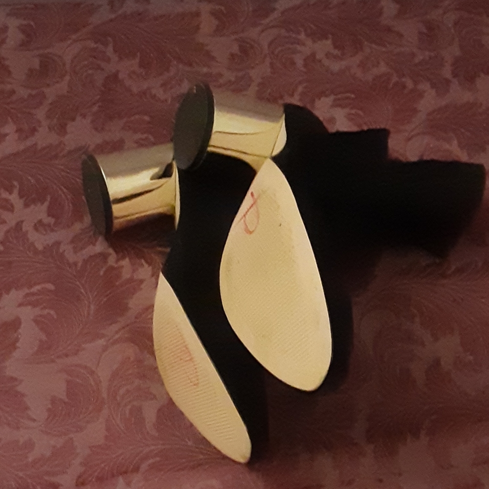 Black Suede Zara Basic Collection Ankle Boots - image 4